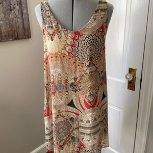 Boho shift dress